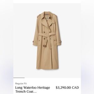 Burberry trench coat - minimaliste - 90’s